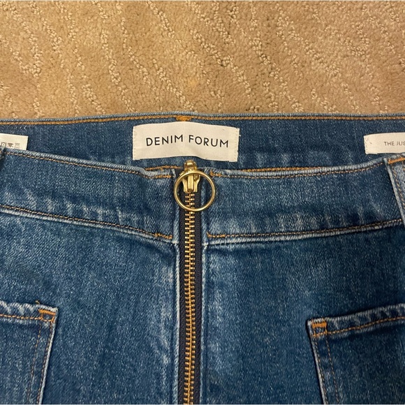 Aritzia denim forum zip up jeans - Picture 4 of 4